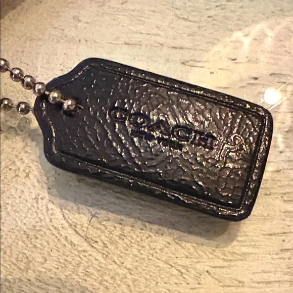 Coach - Wristlet Wallet - Black Signature Monogram CC / Canvas and leather EUC🩷 - Picture 7 of 16